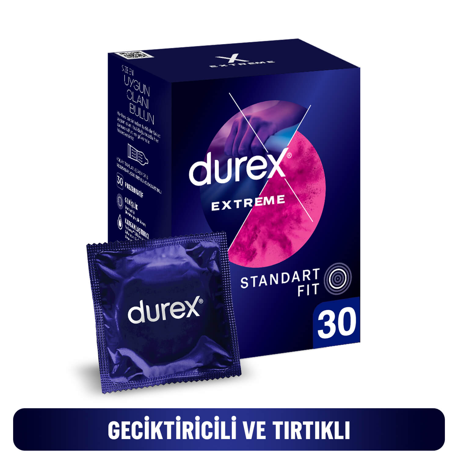Durex Extreme 30'lu Prezervatif – Durex Türkiye