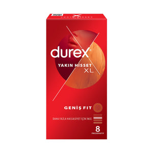 Durex 8'li Yakın Hisset XL
