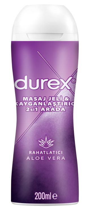 Durex Aloe Vera 2'si 1 Arada Masaj Jeli & Kayganlaştırıcı