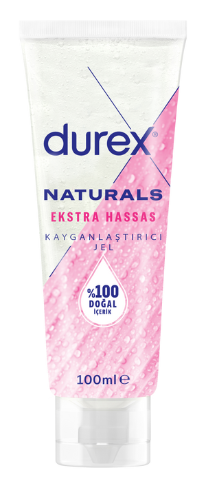 Durex Naturals Ekstra Hassas Kayganlaştırıcı Jel 100 ml