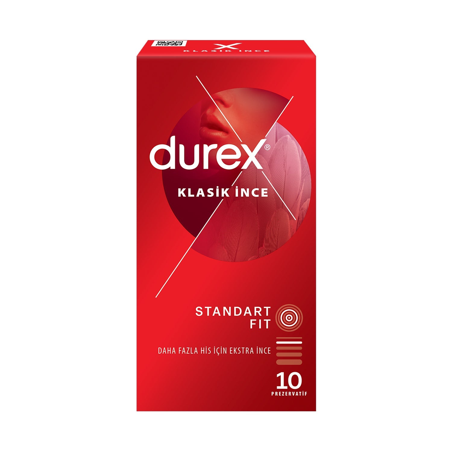 Durex 10'lu Klasik İnce Standart Fit