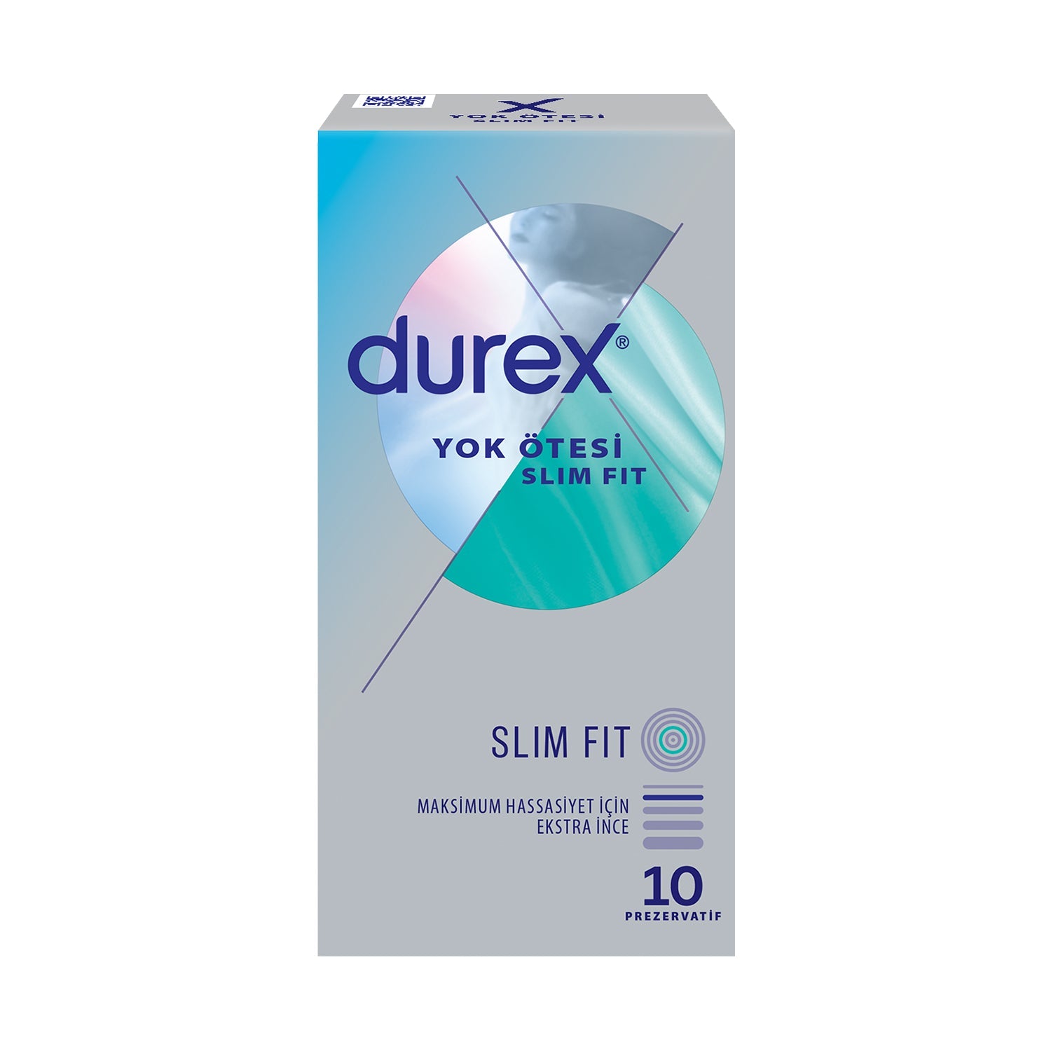 Durex Yok Ötesi Slim Fit 10’lu Prezervatif
