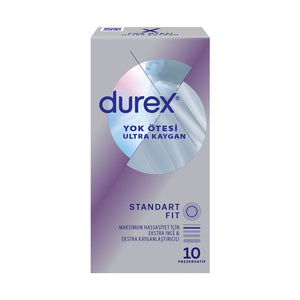 Durex Yok Ötesi Ultra Kaygan 10'lu Prezervatif