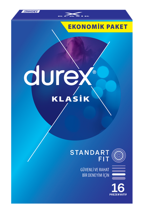 Durex Klasik 16'li Prezervatif