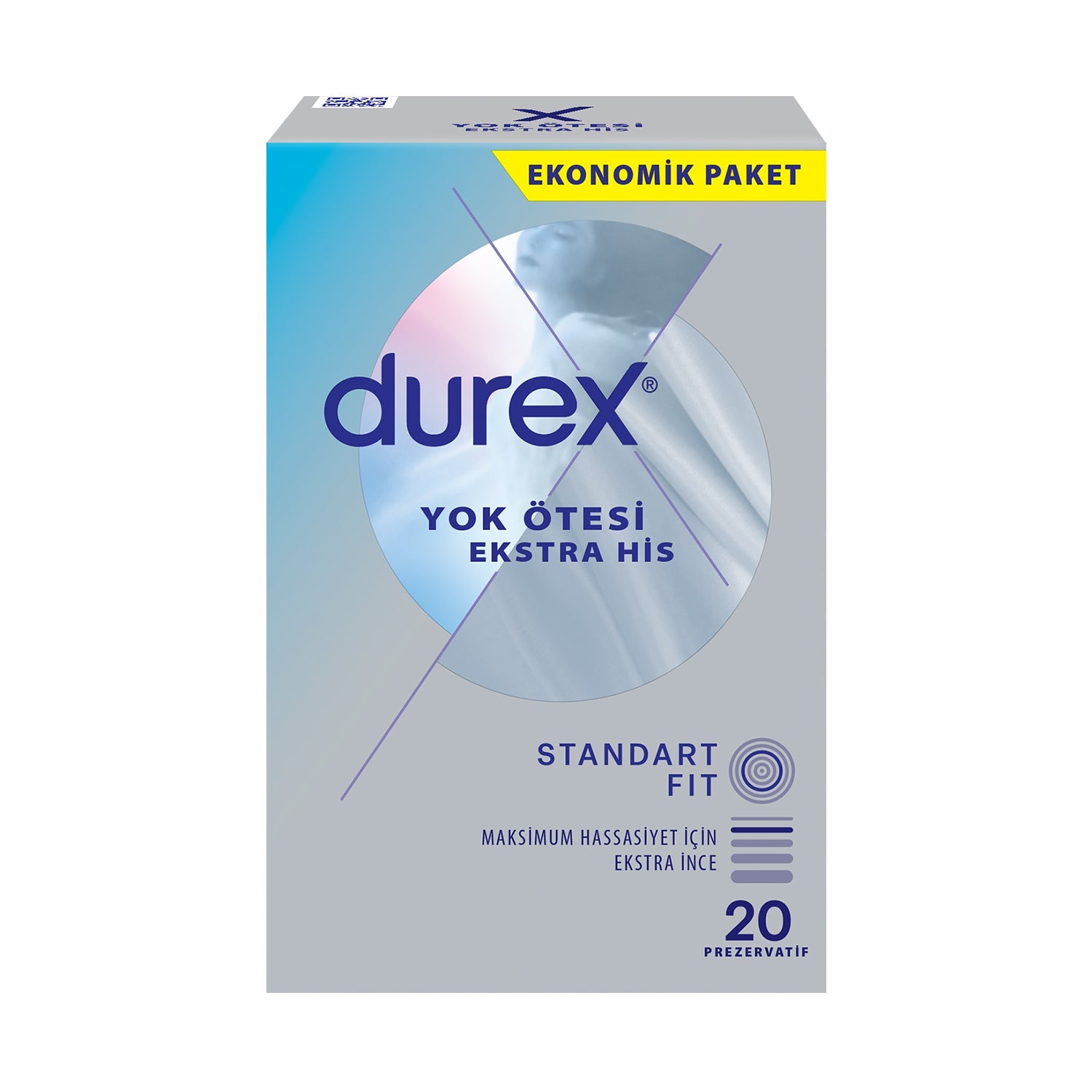 Durex Yok Ötesi Ekstra His 20'li Prezervatif