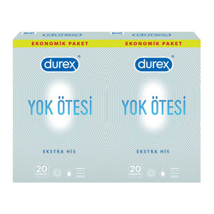 Durex Yok Ötesi Ekstra His 40'li Prezervatif