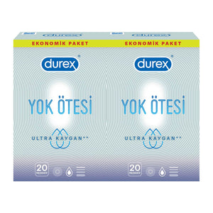 Durex Yok Ötesi Ultra Kaygan 40'li Prezervatif