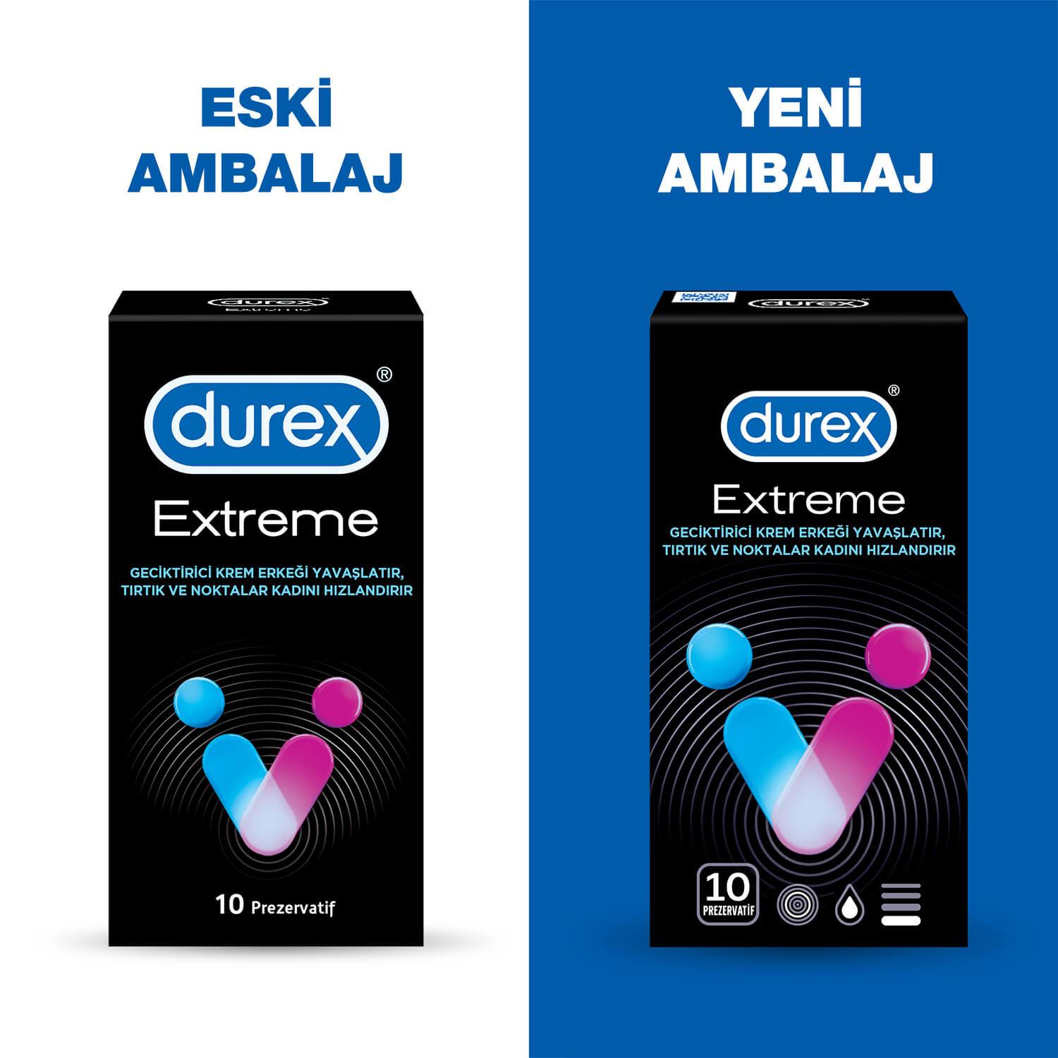Durex Extreme 10'lu Prezervatif – Durex Türkiye
