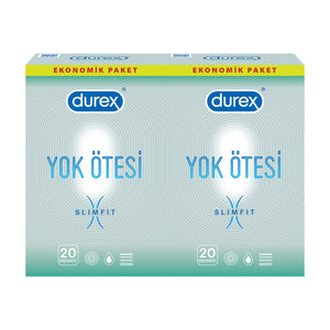 Durex Yok Ötesi Slim Fit 40’lı Prezervatif