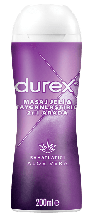 Durex Aloe Vera 2'si 1 Arada Masaj Jeli & Kayganlaştırıcı